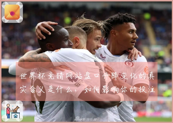 世界杯竞猜网站盘口升降变化的真实含义是什么，如何影响你的投注判断？