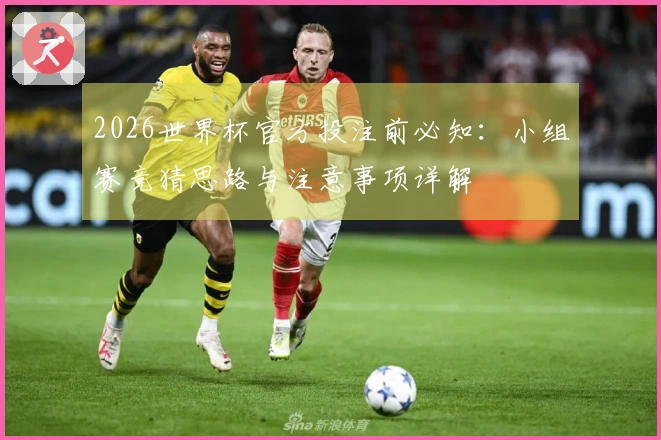 2026世界杯官方投注前必知：小组赛竞猜思路与注意事项详解