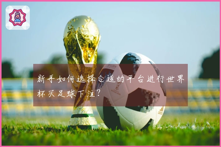 新手如何选择合适的平台进行世界杯买足球下注？